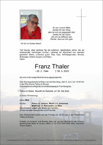 Franz Thaler